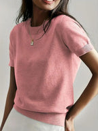 CIELA™ – Lightweight Short Sleeve Crewneck Pullover Top