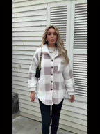 Marlowe™ Cosy Plaid Jacket