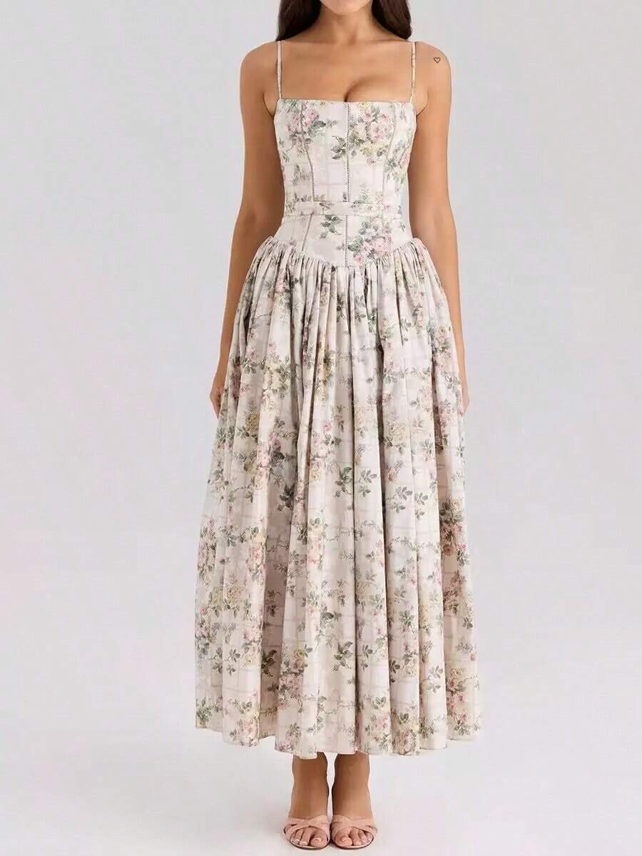 Rosalie™ | Floral Midi Dress