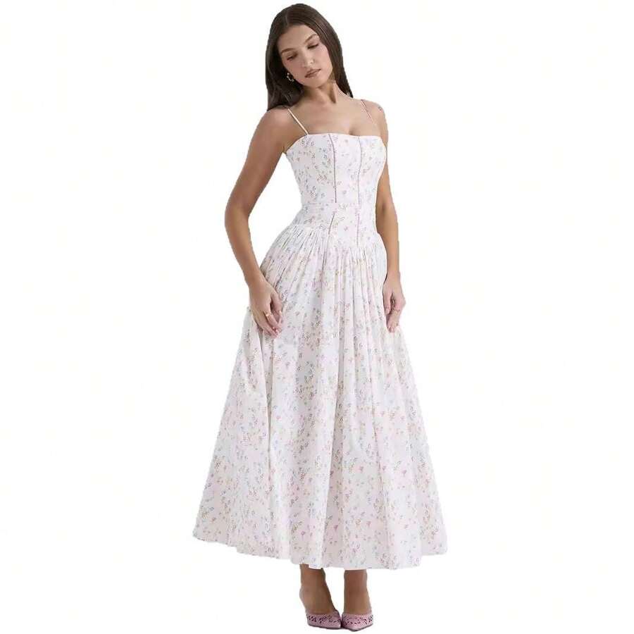 Rosalie™ | Floral Midi Dress