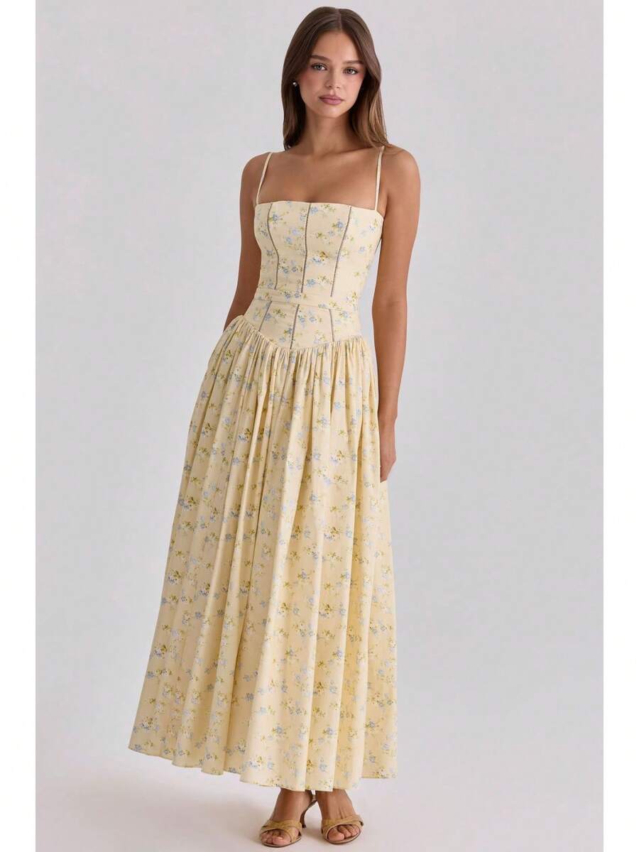 Rosalie™ | Floral Midi Dress