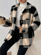 Marlowe™ Cosy Plaid Jacket