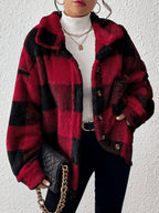 Marlowe™ Cosy Plaid Jacket