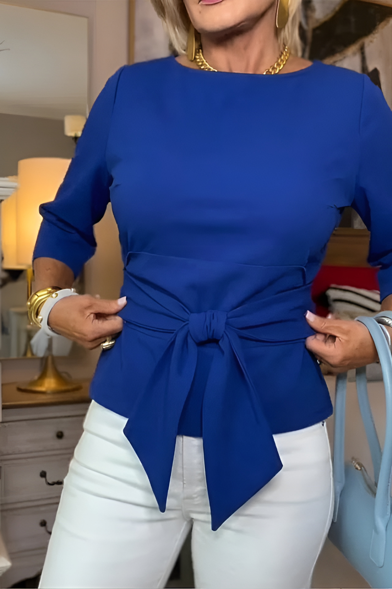 Mabel | Stylish Bow Waist Top