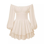 CYNRHIA™ – Elegant Long Sleeve Off-Shoulder Romper