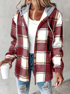 Elara™ Cosy Hooded Shacket