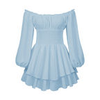 CYNRHIA™ – Elegant Long Sleeve Off-Shoulder Romper