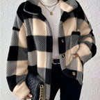 Marlowe™ Cosy Plaid Jacket