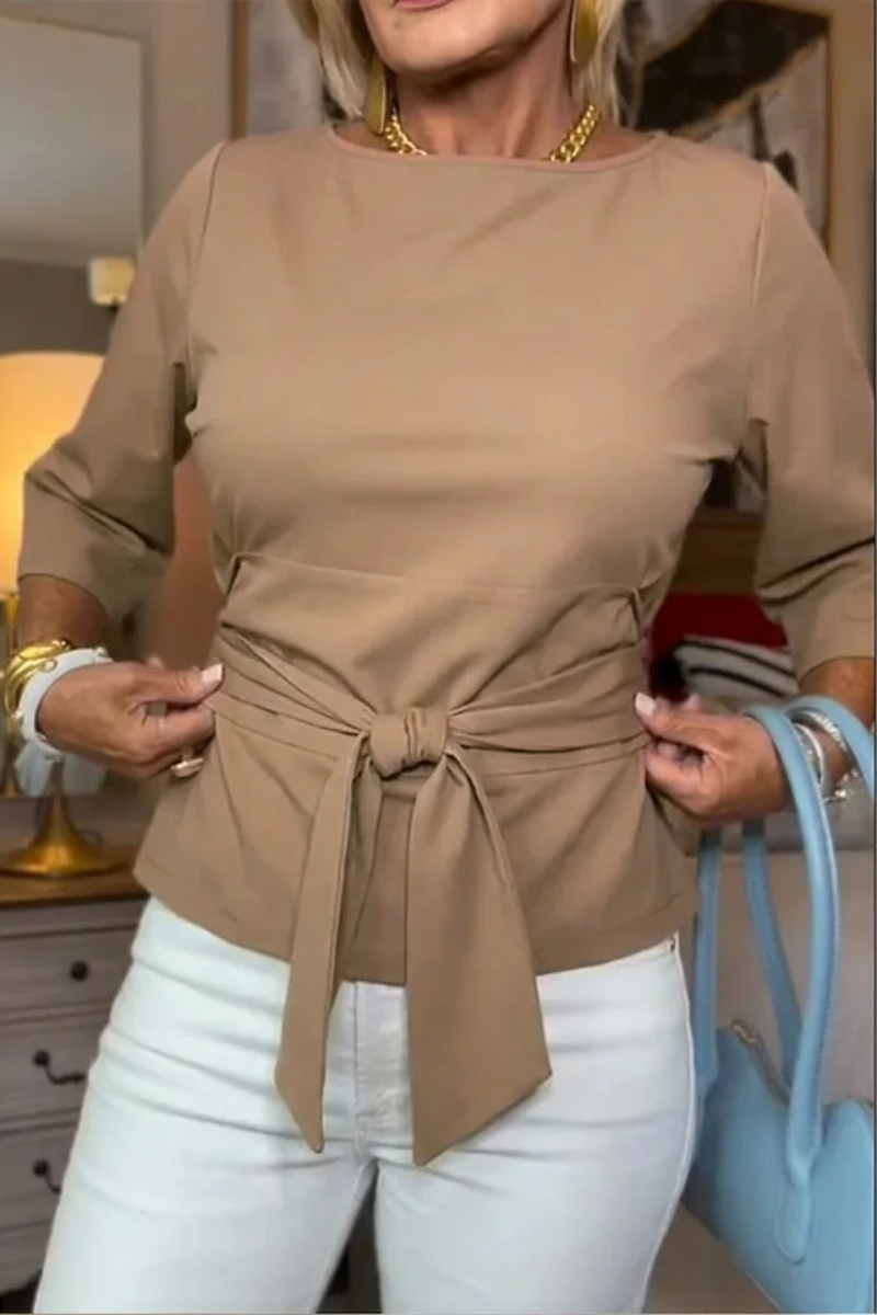 Mabel | Stylish Bow Waist Top