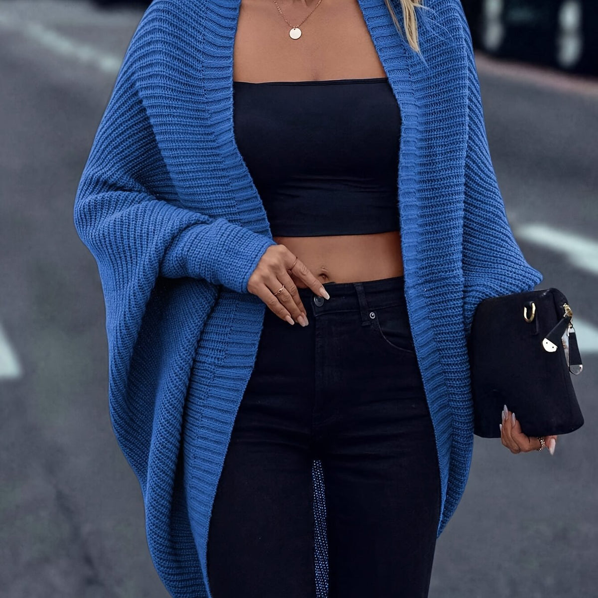 Evelyn™ Oversized Knit Cardigan