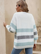 Amélie™ French-Inspired Striped Cardigan