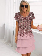 FLORA™ – Elegant Spring Midi Dress