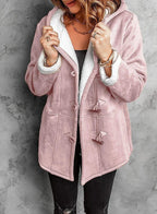 Salma™ | Cozy Fleece-Lined Toggle-Front Duffle Coat