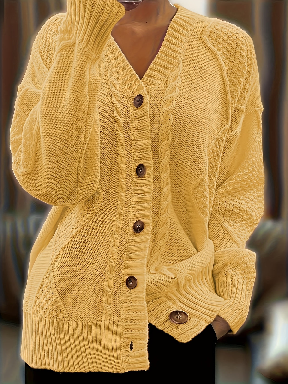 Adeline™ Cable-Knit Cardigan