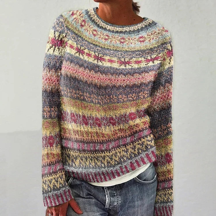Women’s Heritage Patterned Knit Sweater
