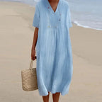KARINA™ - Relaxed Fit Midi Dress