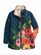 CARTER™ | Vintage Charming Floral Quilted Jacket