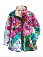 CARTER™ | Vintage Charming Floral Quilted Jacket