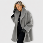 Brigitta™ | Oversized Wide-Collar Coat