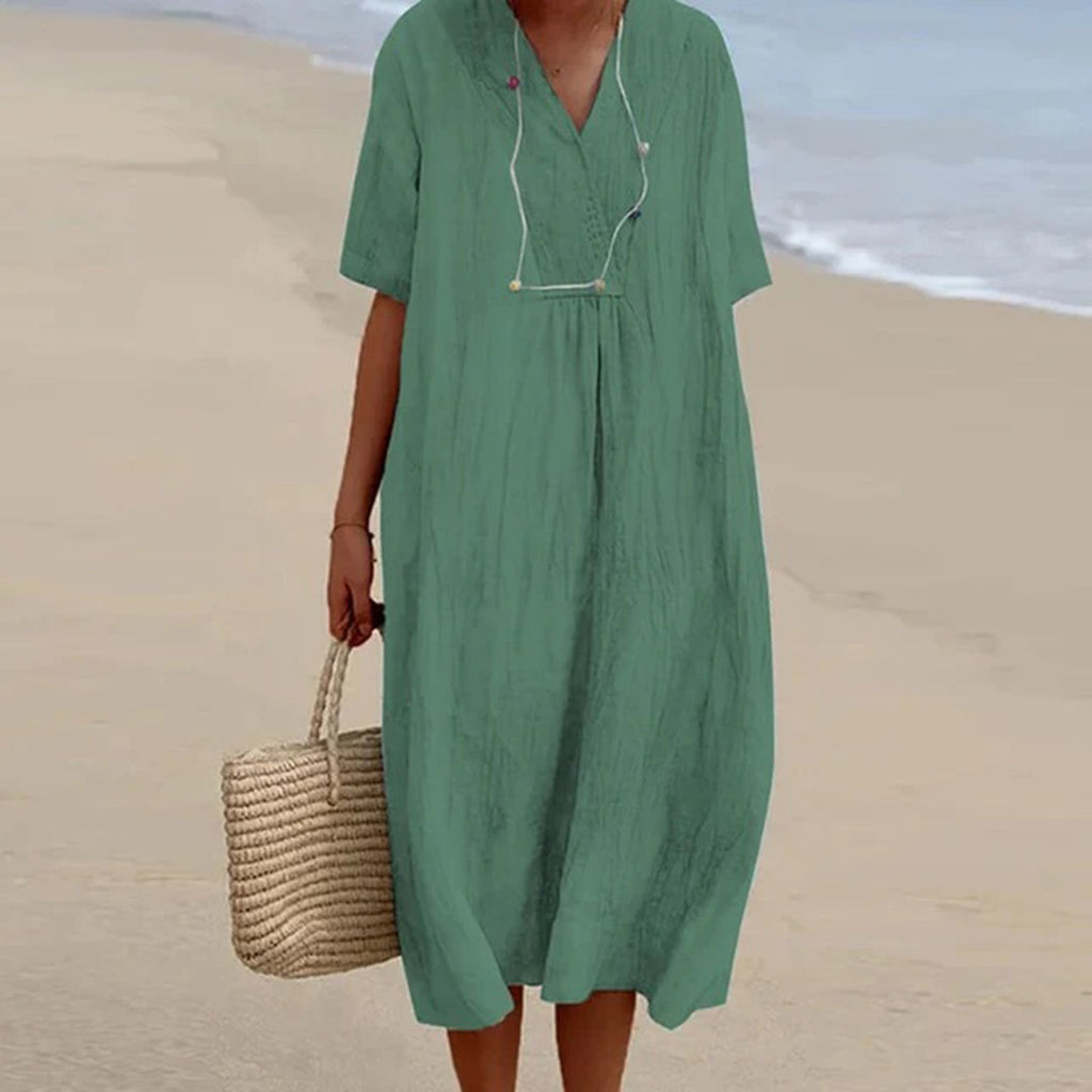 KARINA™ - Relaxed Fit Midi Dress