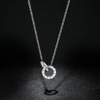 CYNTHIA™ – Roman Numeral Charm Necklace