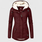 Penelope™ | Warm Fleece-Lined Waterproof Hooded Parka