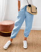 Nora Relaxed Linen Trouser