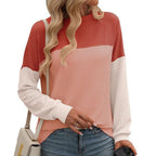 ALYSSA™ - Comfy Crewneck Long Sleeve Sweatshirt