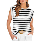 SAMPAGUITA™ –  Comfy Loose Fit Crew Neck Summer Top