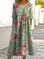 LAARNI™ - Relaxed Midi Dress