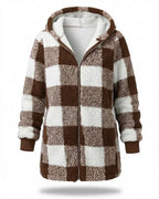 Sarah™ | Oversized Plaid Coat