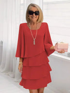 Amelia™ | Layered Elegance Dress