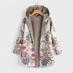 Briar | Vintage Floral Hooded Parka