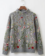 Rosamund | Floral Knit Jumper