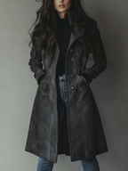 Teresa | Women's Classic Trench Coat with Vintage Flair