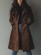 Teresa | Women's Classic Trench Coat with Vintage Flair