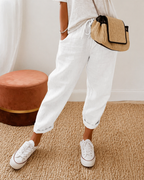 Nora Relaxed Linen Trouser