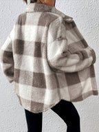 Marlowe™ Cosy Plaid Jacket