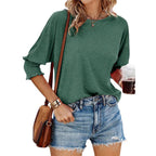 SIENU™ – Classic Lightweight Summer Workwear Blouse