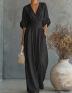 Grace | Wrap-Front Jumpsuit