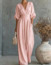 Grace | Wrap-Front Jumpsuit