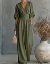 Grace | Wrap-Front Jumpsuit