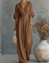 Grace | Wrap-Front Jumpsuit