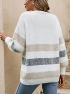 Amélie™ French-Inspired Striped Cardigan