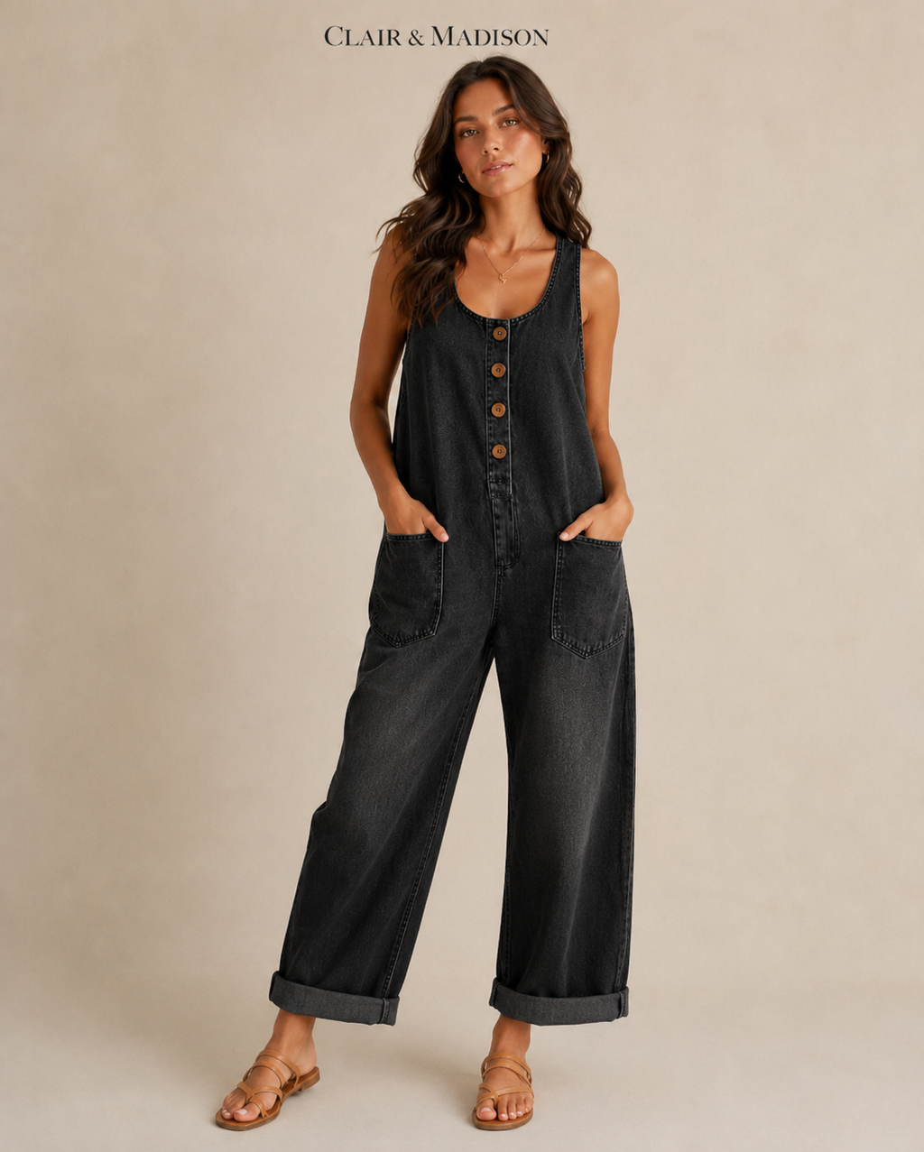 Lora™ | Vintage-Style Overalls