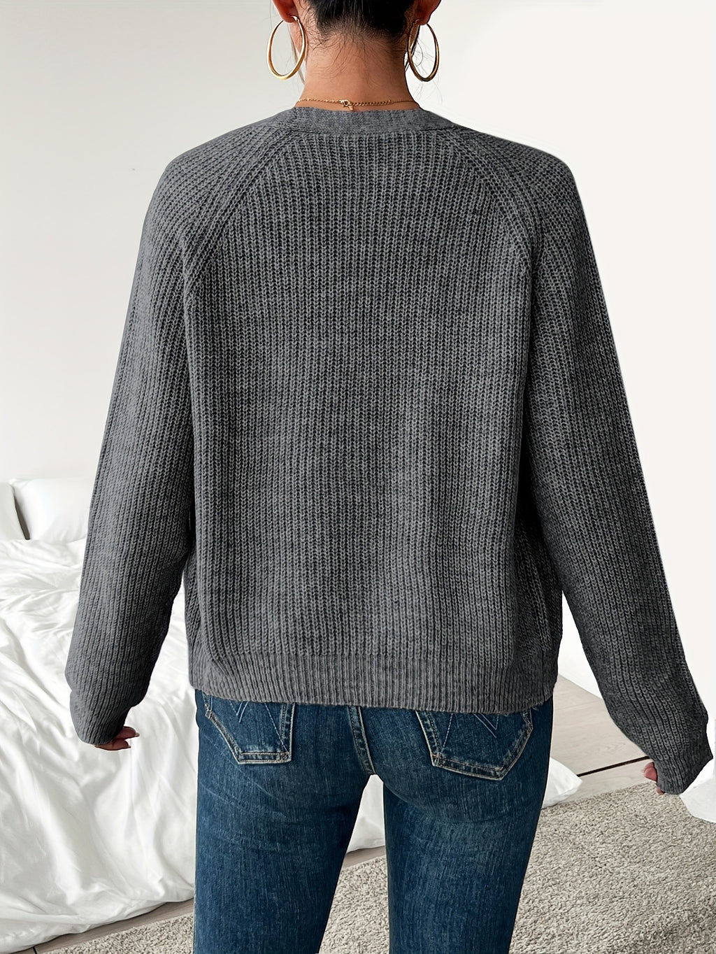 The Elise™ Timeless Button-Up Cardigan