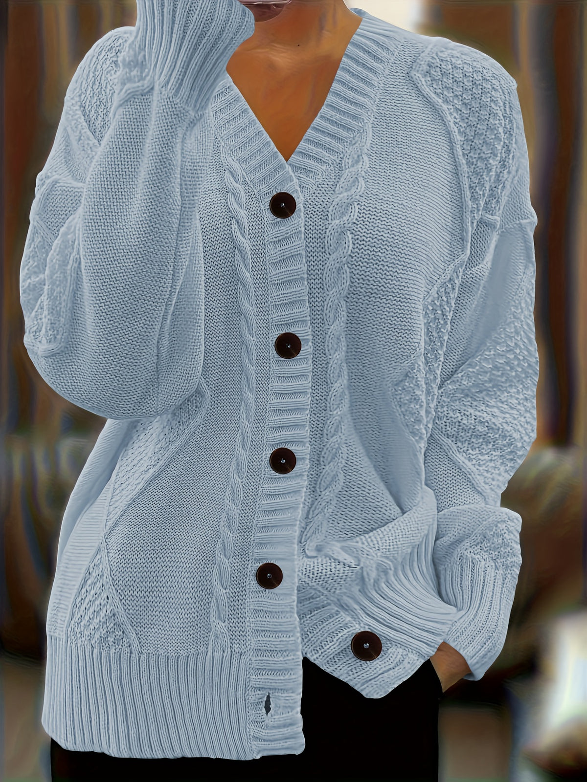 Adeline™ Cable-Knit Cardigan