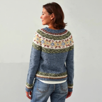 Women’s Heritage Patterned Knit Pullover Sweater