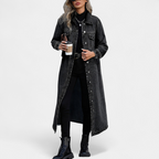 DENIM™ – Oversized Long Denim Coat