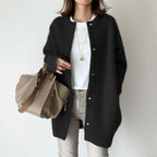 VANNA™ ELEGANT BUTTONED KNIT JACKET